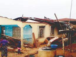 Rainstorm  Destroy  Over 500 Houses  In  Ekiti Communities