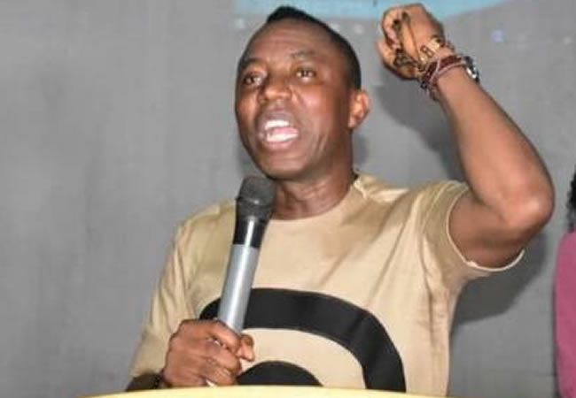 Breaking: Sowore regains freedom few hours after detention