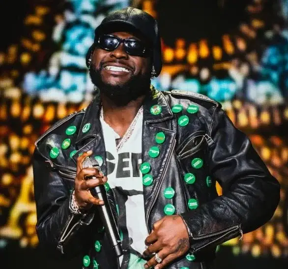 World Cup countdown: Davido wears custom jacket bearing names of abducted pupils, teachers