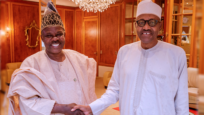 'Discipline Was His Way of Life, Integrity His Character,' - Amosun Pays Tribute to Buhari at First Anniversary