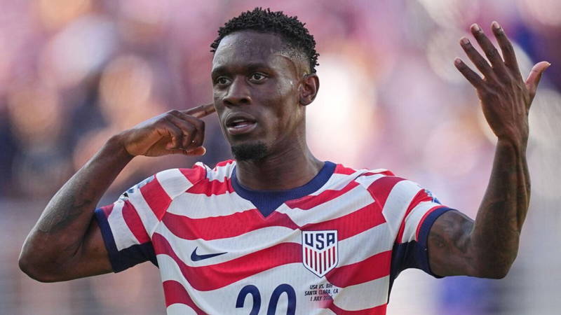 Trump’s Intervention Over My Red Card Increased Pressure On US Team – Balogun