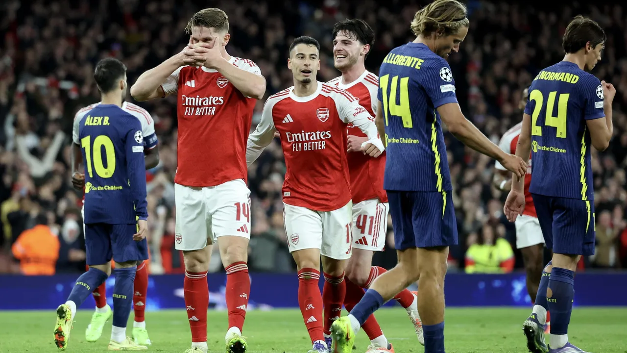 Arsenal thrash Atletico Madrid 4-0, maintain perfect UCL start