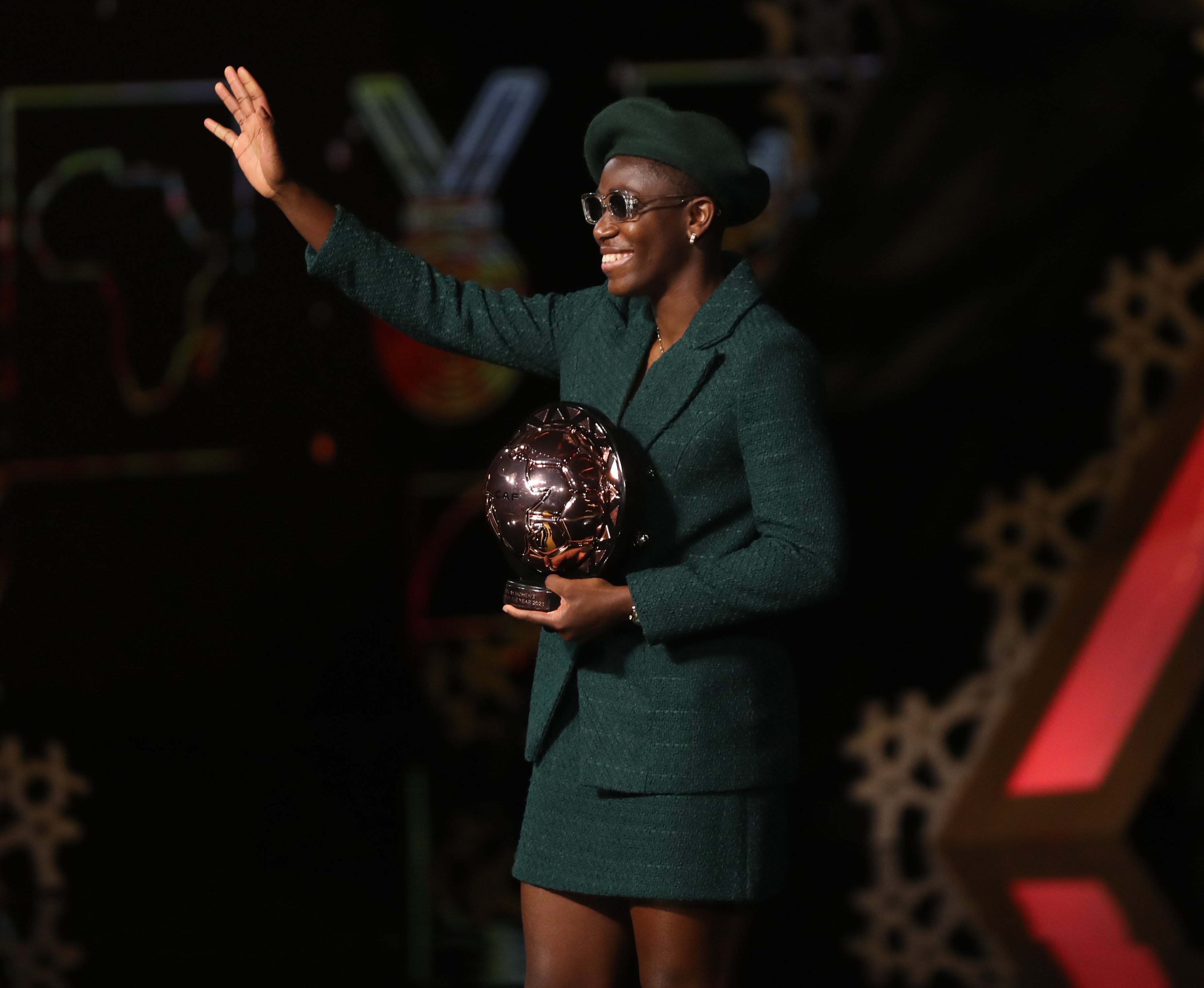 Breaking: 'Agba Baller', Assisat Oshoala claims record sixth African women's player of the year