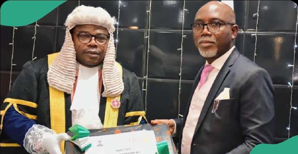 Breaking: Aiyedatiwa takes oath of office as Ondo Governor after Akeredolu's demise