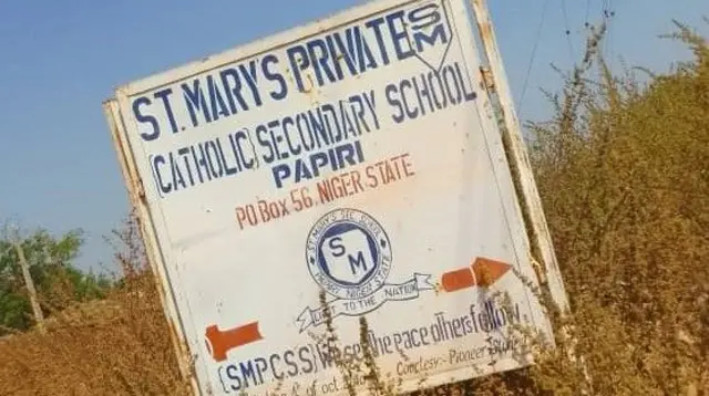 Breaking: 50 of the students abdcuted from Niger Catholic school escape
