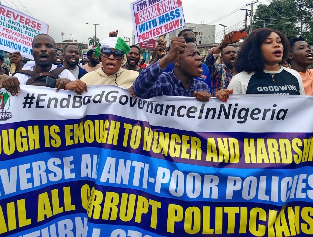 Just In: Hunger protests begin in Abuja, Lagos, Abeokuta streets deserted