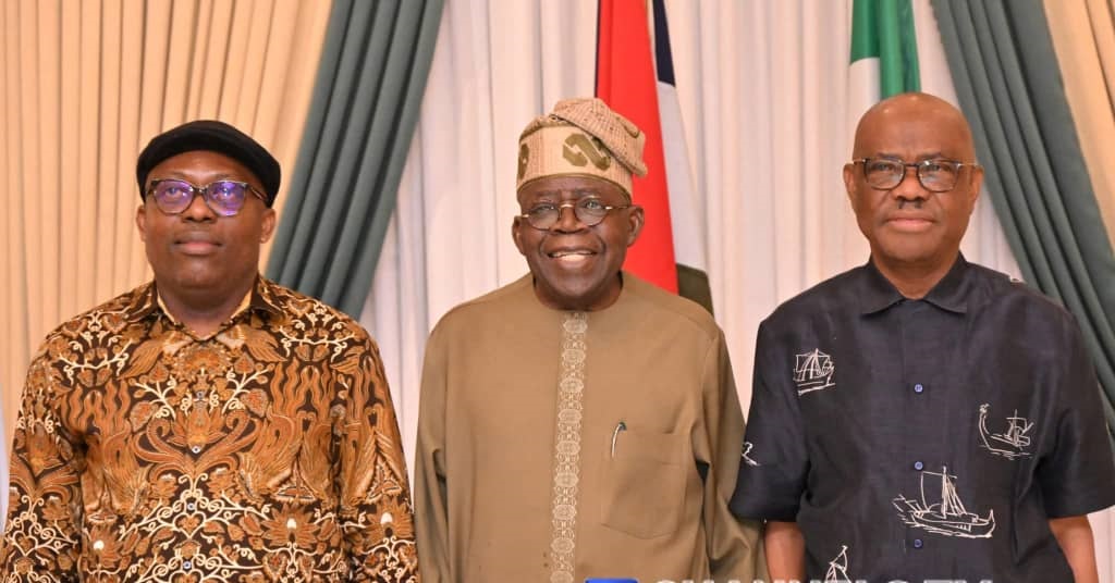Tinubu meets Wike, Fubara, Rivers lawmakers