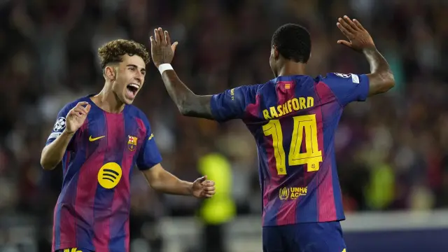 Lopez, Rashford on fire as Barcelona thrash Olympiacos 6-1
