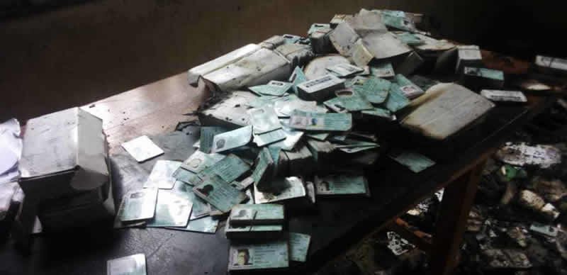 65, 699 PVCs, 904 ballot boxes, 59 election bags, others destroyed in Ogun INEC office invasion – INEC
