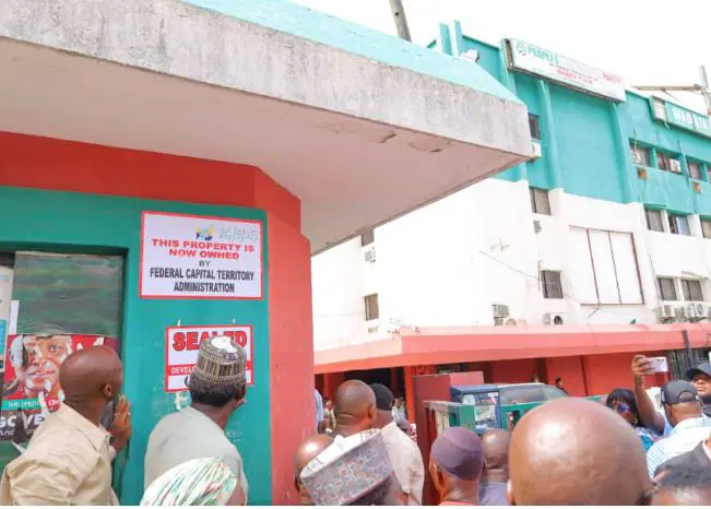 Just In: Tinubu stops Wike from taking over PDP Secretariat, others, grants 14 days grace