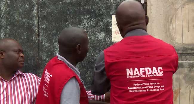 NAFDAC Seizes ₦1.5b Worth of Banned, Expired Products at Lagos Market