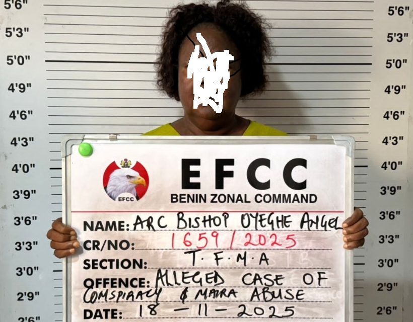 EFCC arrests Delta pastor after members caught spraying naira notes on a live cow