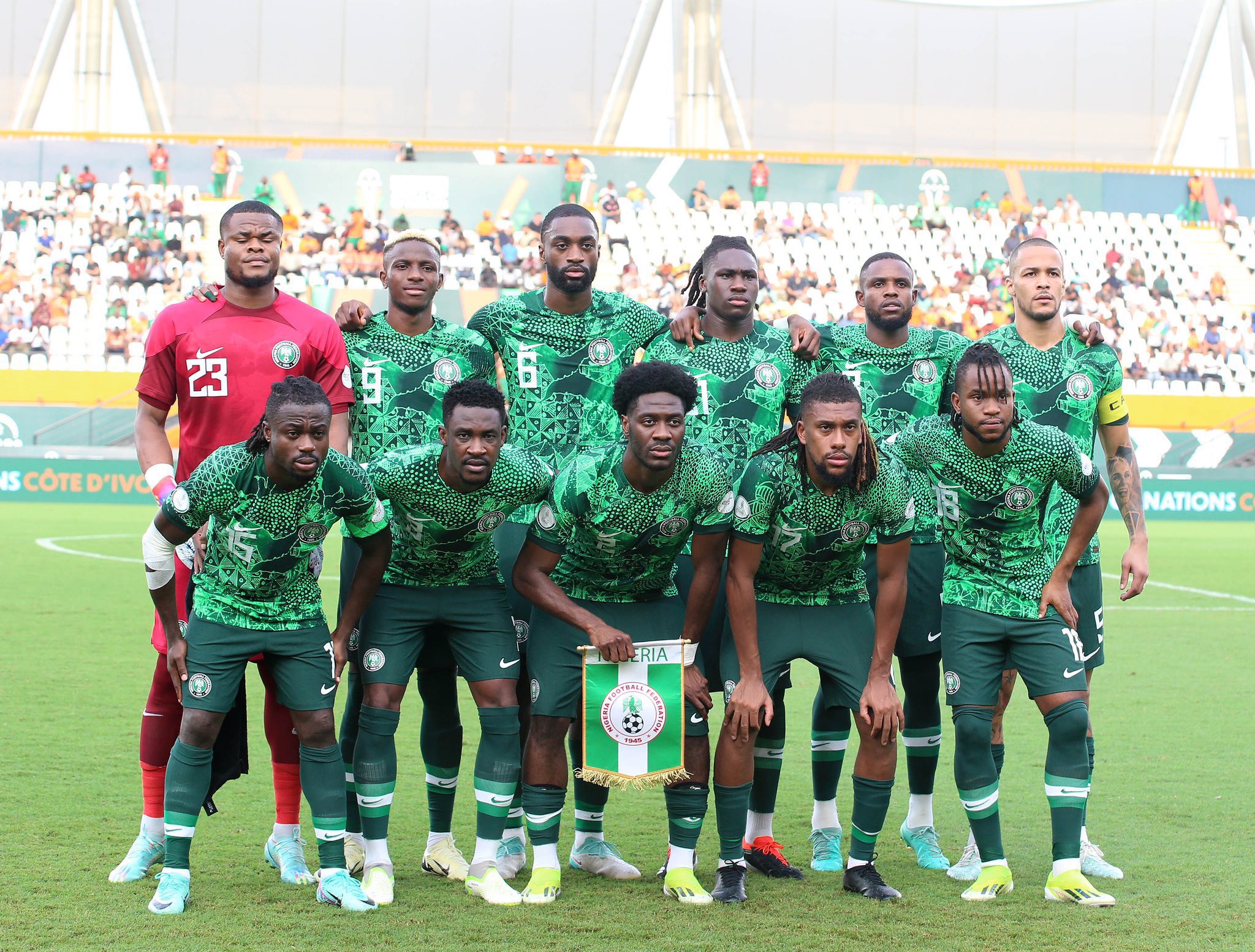 Super Eagles move up by three spots in FIFA ranking, secure nomination for CAF Team of the Year