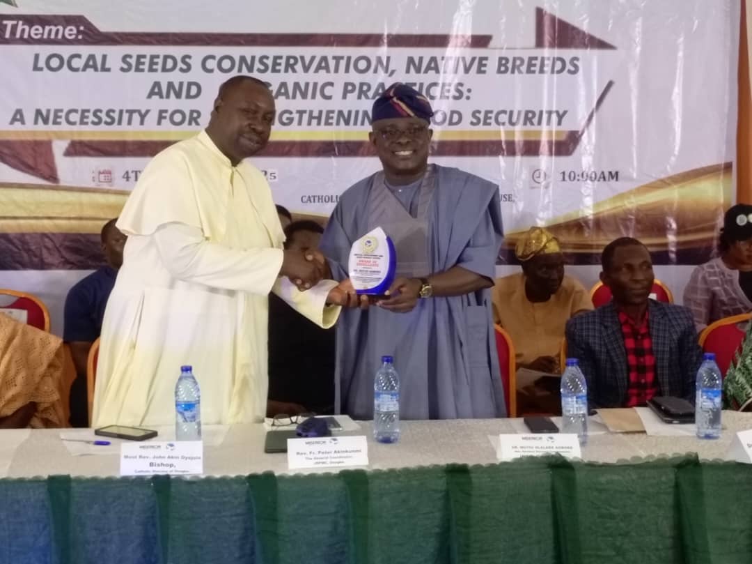 JDPMC Honours Osun REC, Dr. Agboke, with Award of Excellence at Annual Stakeholders’ Forum
