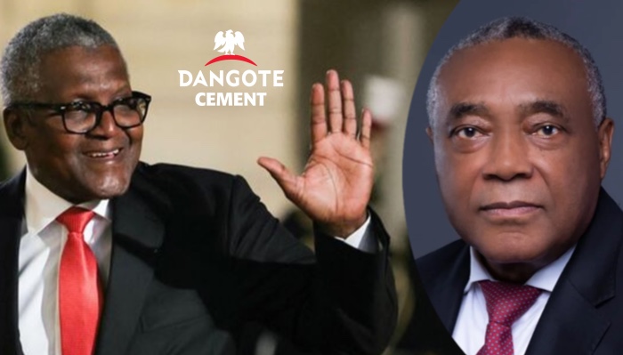 Dangote retires as Chairman of Dangote Cement Plc, Emmanuel Ikazoboh takes over