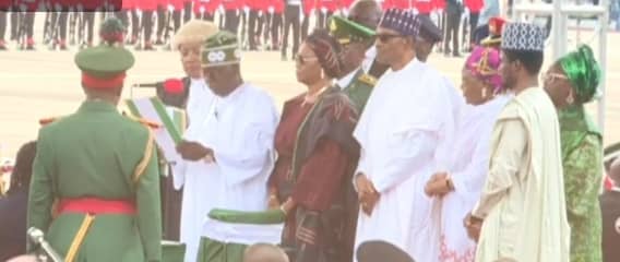 Breaking: Tinubu Takes oath of office as 16th President of Nigeria