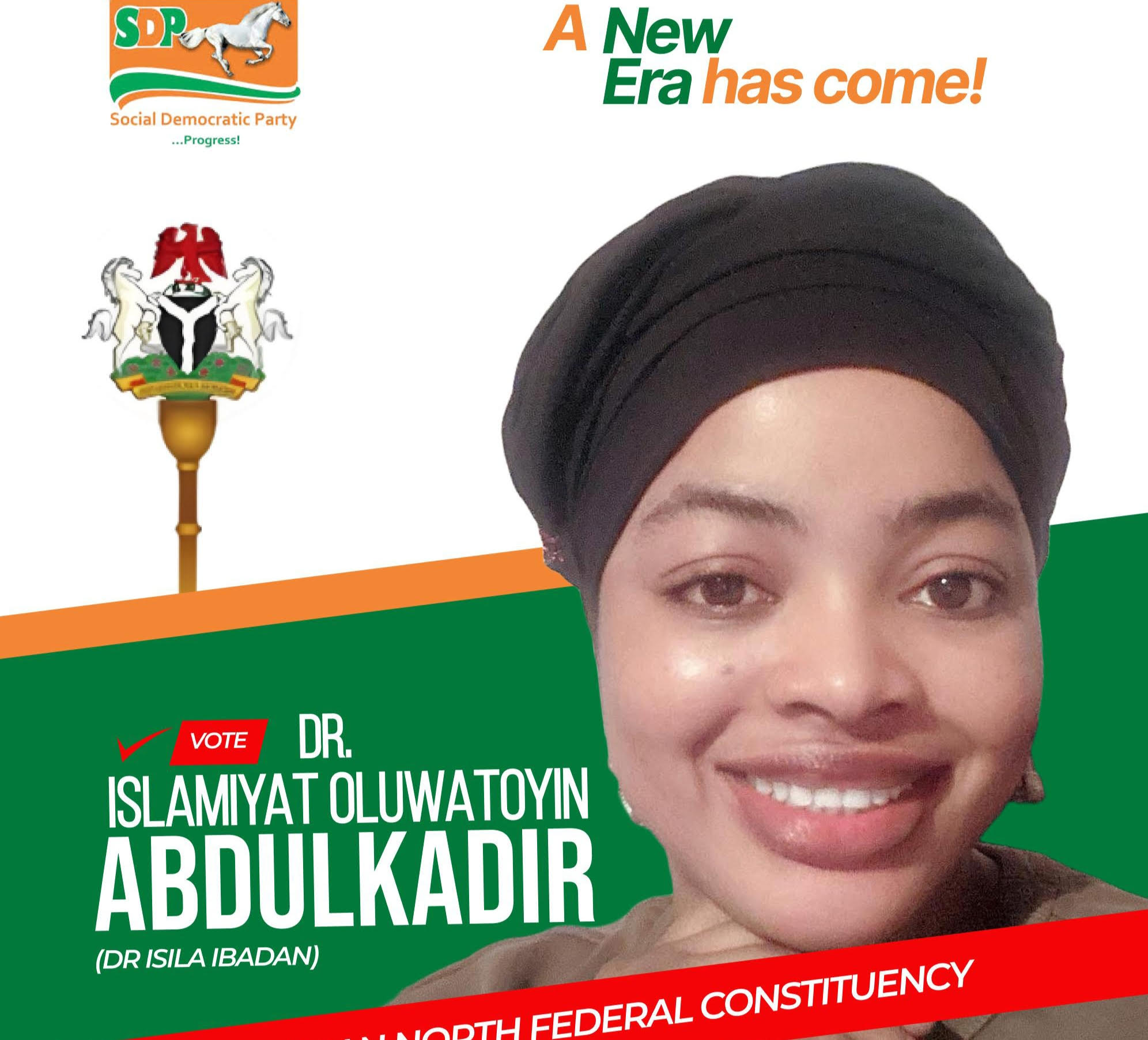 SDP candidate, Dr. Islamiyat vows victory in Ibadan-North Rep bye-election